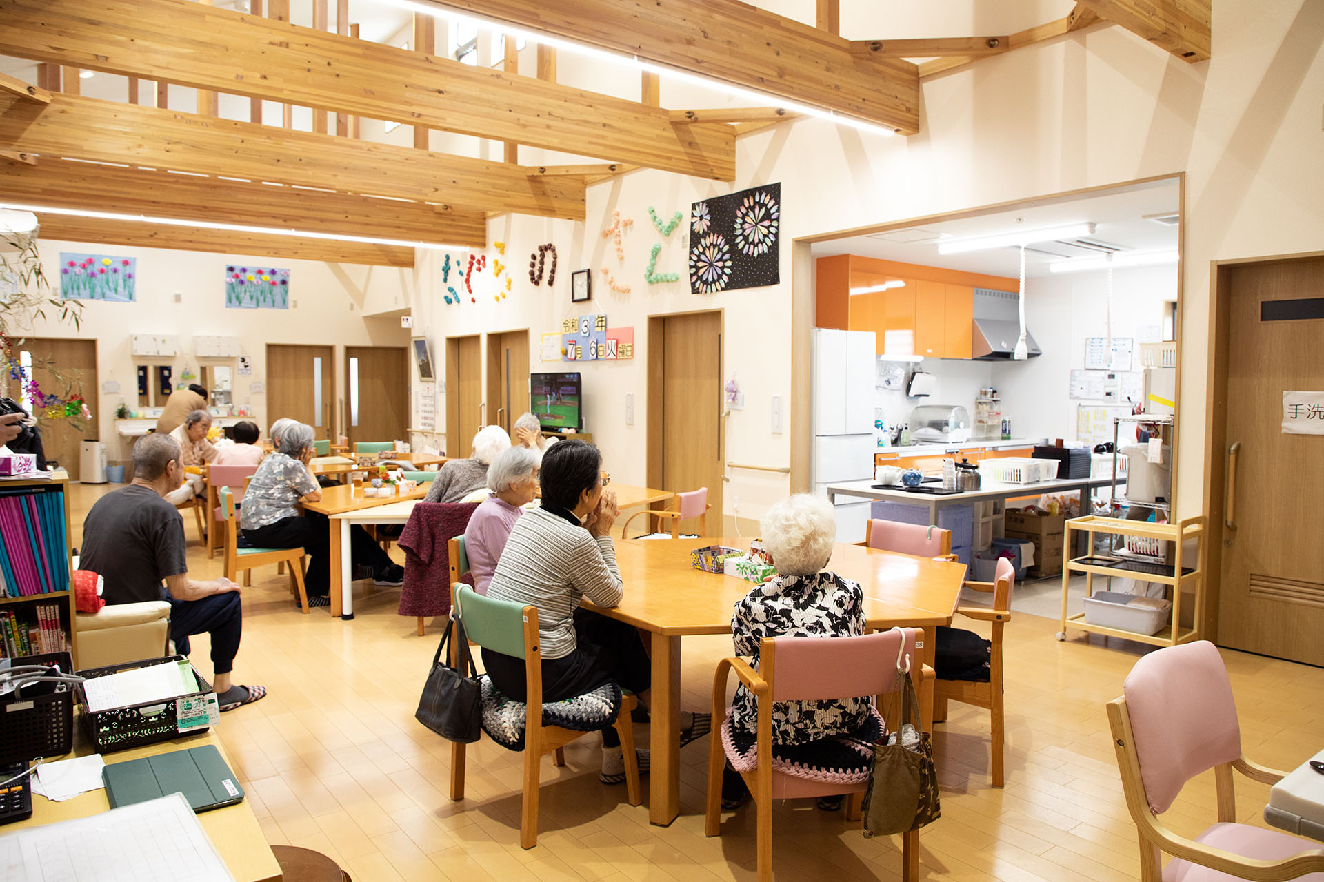 地域全体での支援体制の様子