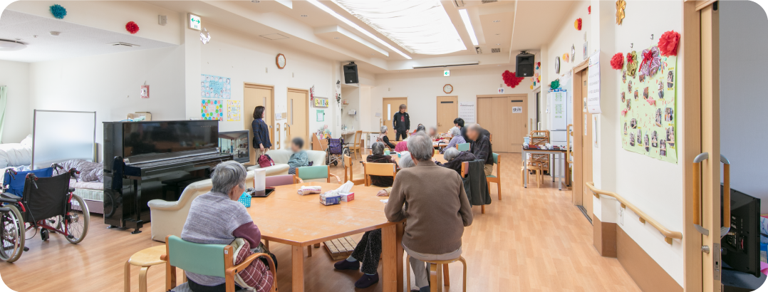 小規模多機能型居宅介護の様子